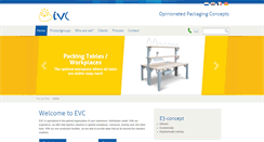 Desktop Screenshot of evc-packing.com